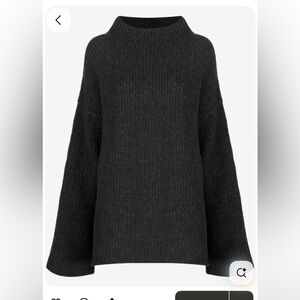 Lauren Manoogian Black Turtleneck Sweater